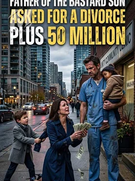FATHER OF A BASTARD SOM ASKED FOR A DIVORCE PLUS 50 MILLION